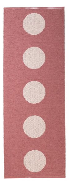 Svetločervený vnútorný a vonkajší behúň 70x200 cm Vera Pop Blush – Pappelina