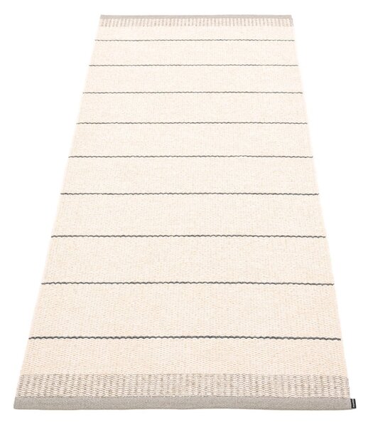 Svetlosivo-krémový vnútorný a vonkajší behúň 85x200 cm Belle Warm Grey – Pappelina