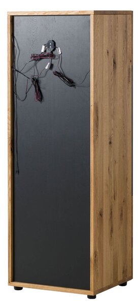 Komoda divoký dub 50x43,5x143 prírodná olejovaná/lakovaná INNSBRUCK