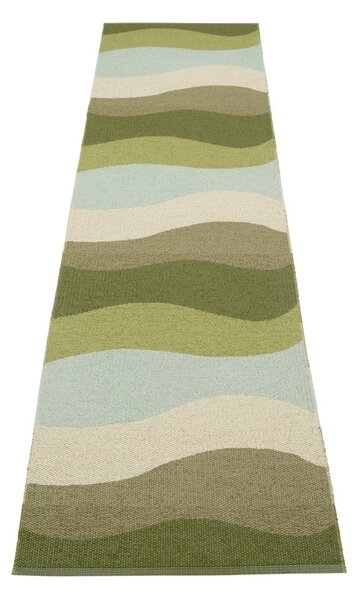 Zelený vnútorný a vonkajší behúň 70x300 cm Urvi Woods – Pappelina
