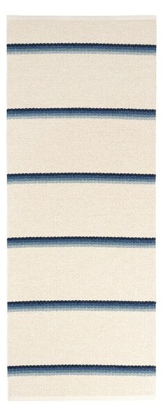 Modro-krémový vnútorný a vonkajší behúň 70x180 cm Olle Blue Vanilla – Pappelina