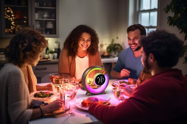 Immax 08985L LED stolná lampička PEACOCK integrovaný LED zdroj