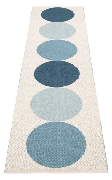 Modro-krémový vnútorný a vonkajší behúň 70x280 cm Otto Sky – Pappelina