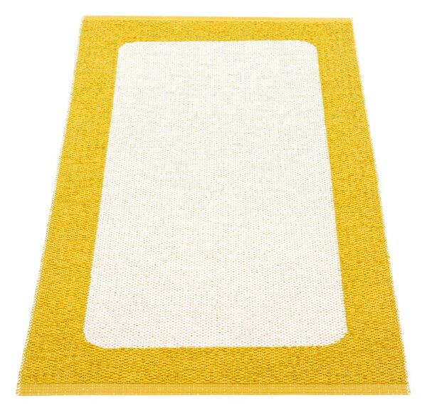 Vnútorný a vonkajší koberec v horčicovo-krémovej farbe 70x120 cm Ilda Mustard – Pappelina