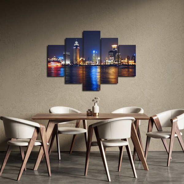 Obraz - Reflekce noci (150x105 cm)