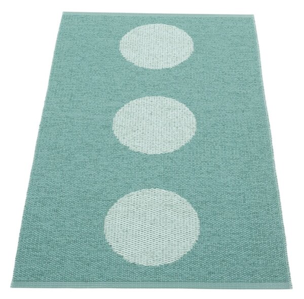 Tyrkysový vnútorný a vonkajší koberec 70x120 cm Vera Pop Jade – Pappelina