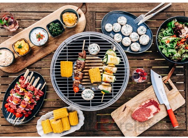 Prenosný gril na drevené uhlie ø 35 cm Classic – LotusGrill
