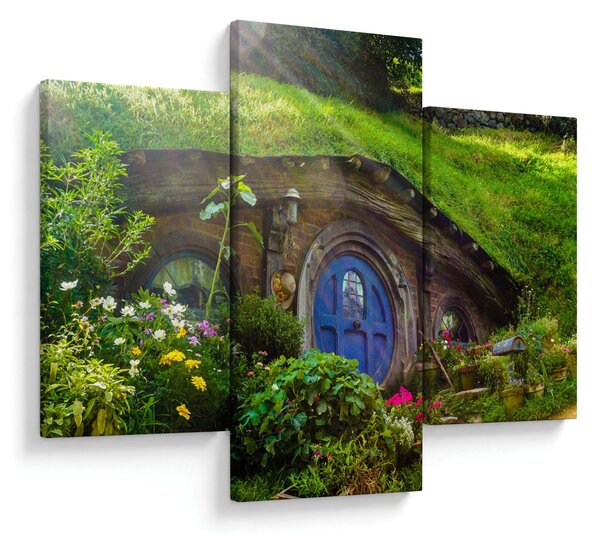 Obraz - Hobitína (90x60 cm)