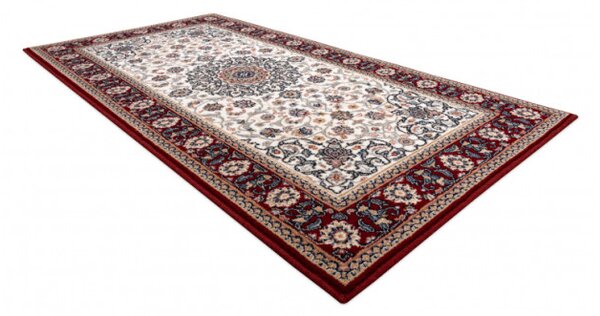 Koberec NAIN Ornament, ramka 6635/51036 béž / bordo