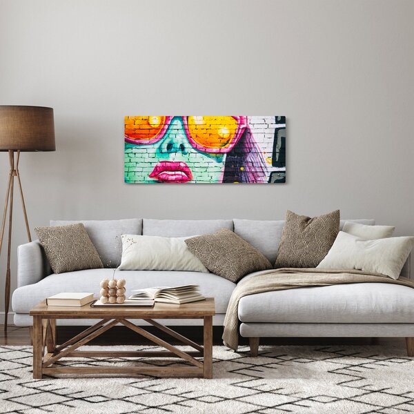 Obraz - Graffiti (120x50 cm)