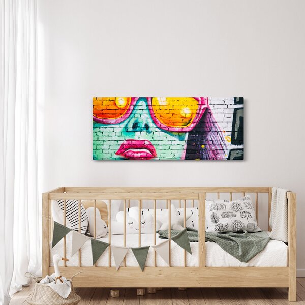 Obraz - Graffiti (120x50 cm)