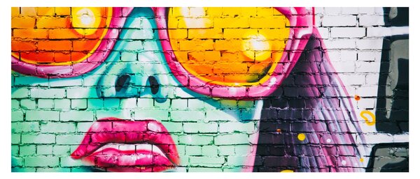 Obraz - Graffiti (120x50 cm)