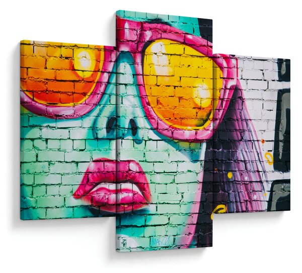 Obraz - Graffiti (90x60 cm)