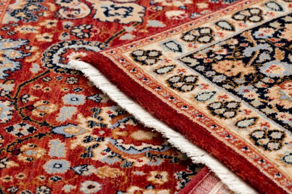 Koberec KESHAN Fredzle, Ornament, ramka orientálny 7573/53577 bordo / granát