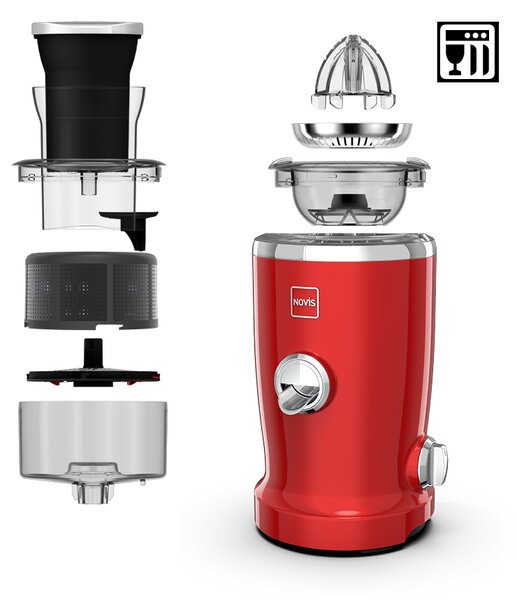Novis Odšťavovač VitaJuicer VDE NewGen SX-3 (červená)
