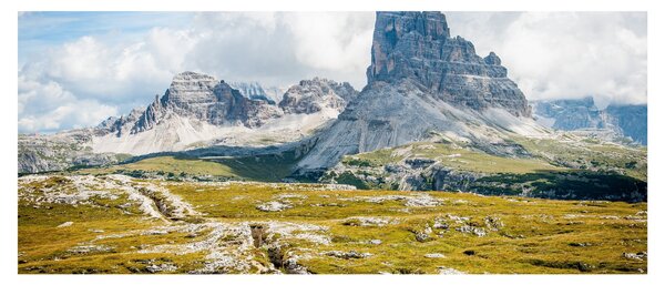 Obraz - Talianske Dolomity (120x50 cm)