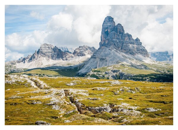 Obraz - Talianske Dolomity (70x50 cm)