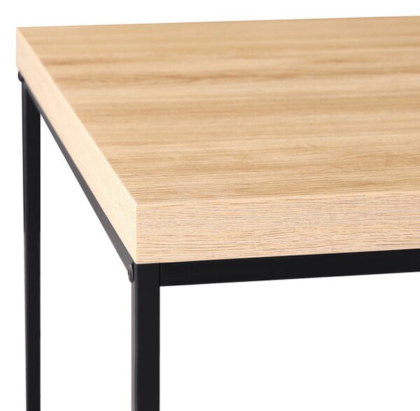 Konferenčný stolík hnedý, divoký dub CT-V2011 OAK