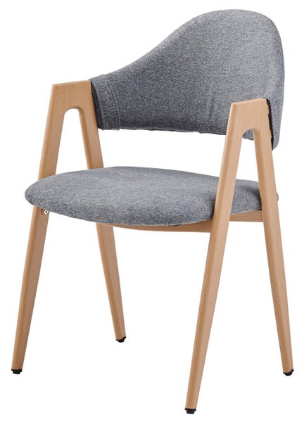 Jedálenská stolička sivá DCL-F4062 GREY2