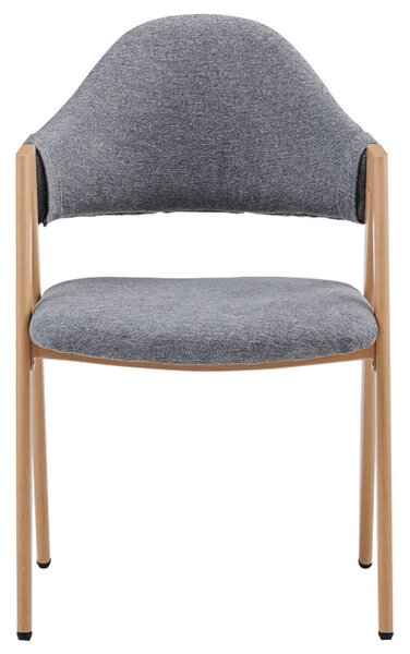 Jedálenská stolička sivá DCL-F4062 GREY2