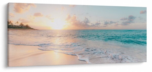 Obraz - Snová pláž (120x50 cm)