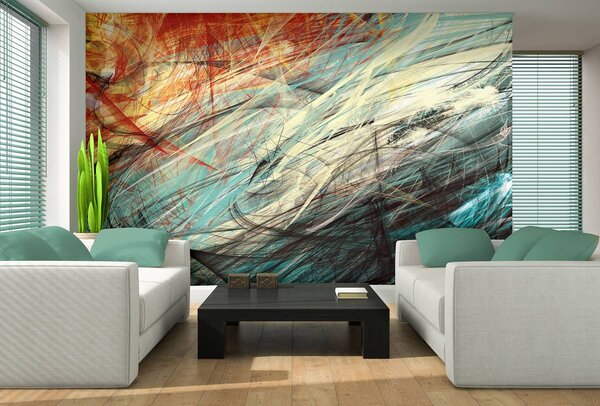 Fototapeta - Abstrakcia pastelová (152,5x104 cm)