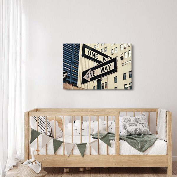 Obraz - New York ONE WAY (90x60 cm)