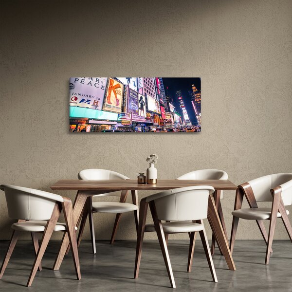Obraz - New York Theater District (120x50 cm)