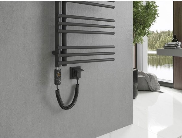 Mexen Neptun, elektrické vykurovacie teleso 1600 x 500 mm, 900 W, antracitová, W101-1600-500-2900-66