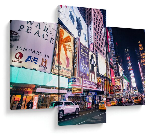 Obraz - New York Theater District (90x60 cm)