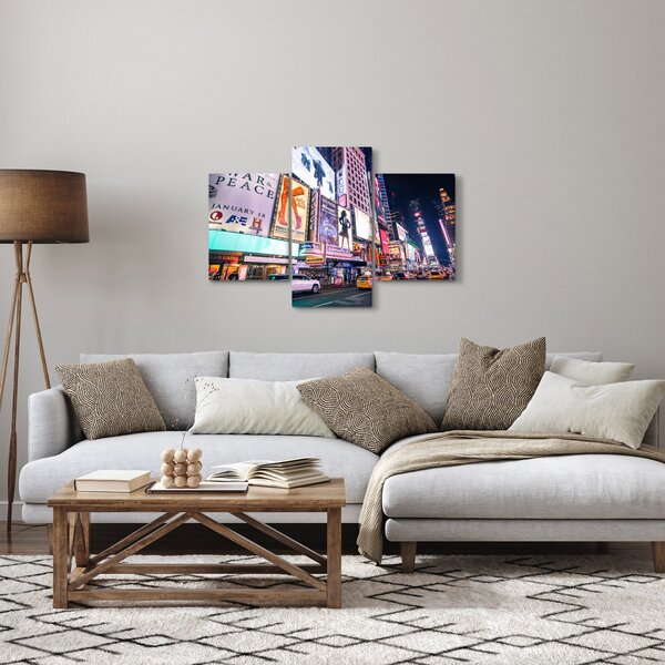 Obraz - New York Theater District (90x60 cm)