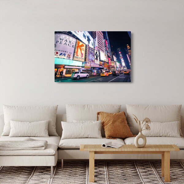 Obraz - New York Theater District (90x60 cm)