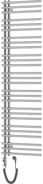 Mexen Neptun, elektrické vykurovacie teleso 1600 x 500 mm, 600 W, chrómová, W101-1600-500-2600-01