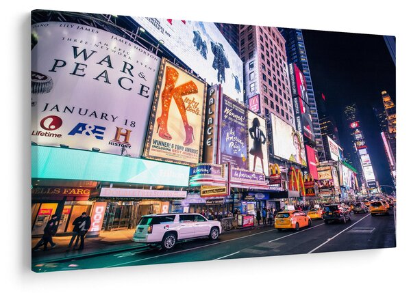 Obraz - New York Theater District (90x60 cm)