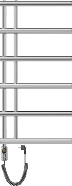 Mexen Jukon, elektrické vykurovacie teleso 988 x 500 mm, 600 W, chrómová, W116-0988-500-2600-01