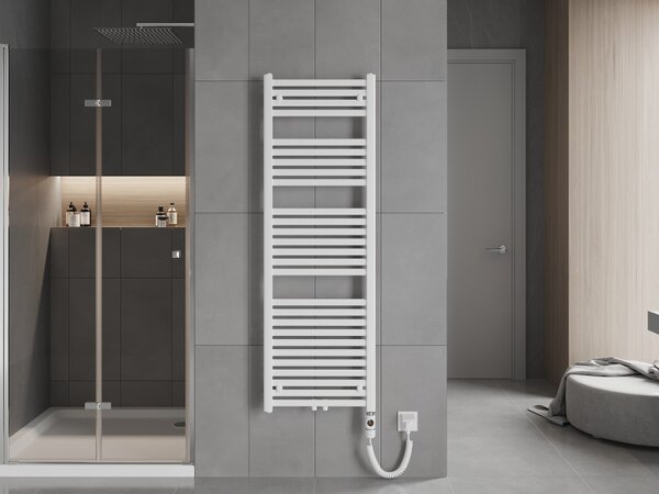 Mexen Hades, elektrické vykurovacie teleso 1500 x 500 mm, 900 W, biela, W104-1500-500-2900-20