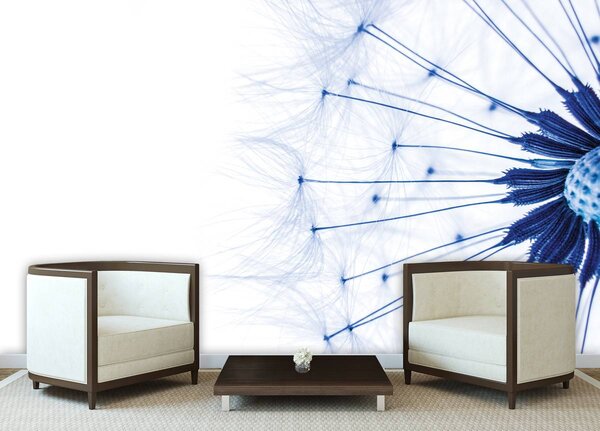 Fototapeta - Púpava - modrá (152,5x104 cm)