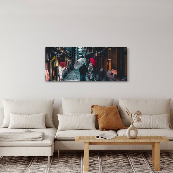 Obraz - Procházka Tokiom (120x50 cm)