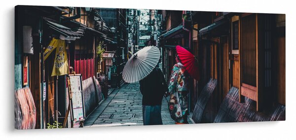 Obraz - Procházka Tokiom (120x50 cm)