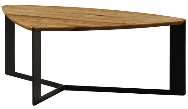 Konferenčný stolík divoký dub 120x70x44 prírodný olejovaný SALZBURG