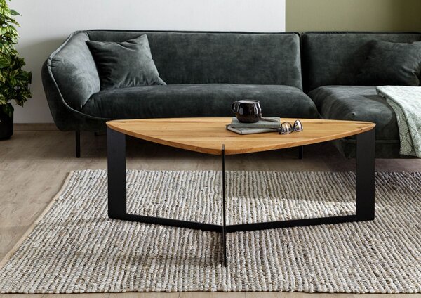 Konferenčný stolík divoký dub 120x70x44 prírodný olejovaný SALZBURG