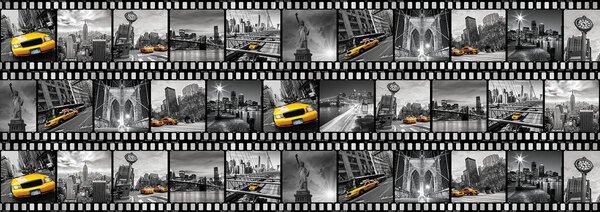 Fototapeta - Filmový pás - New Yorku (152,5x104 cm)