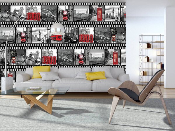 Fototapeta - Filmový pás - Londýn (152,5x104 cm)