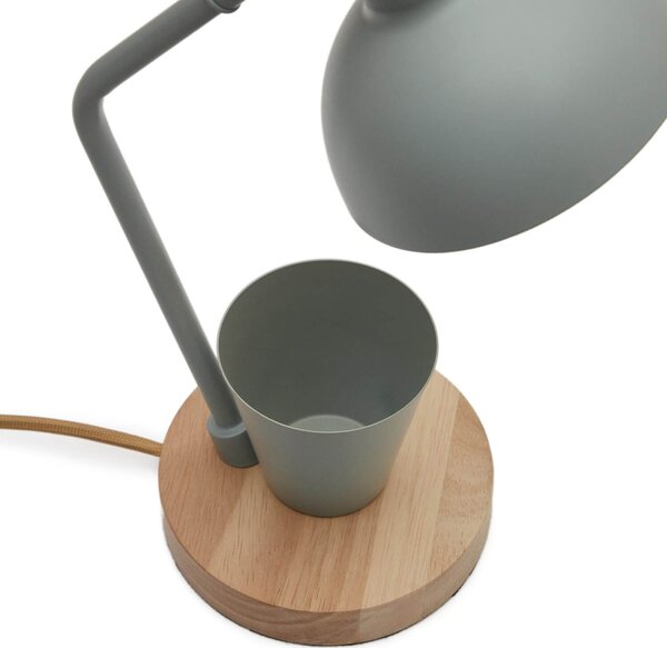 MUZZA Detská stolná lampa atiak zelená