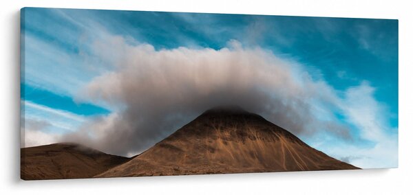 Obraz - Mrak nad vrcholkom (120x50 cm)