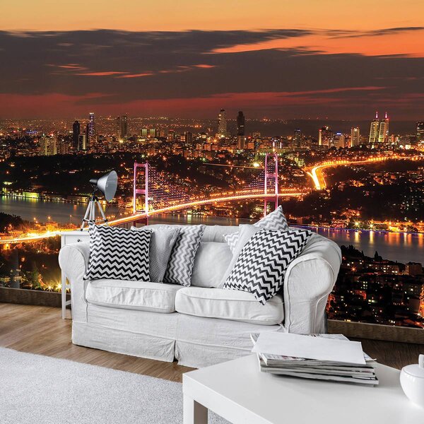 Fototapeta - Pohľad na River City (152,5x104 cm)