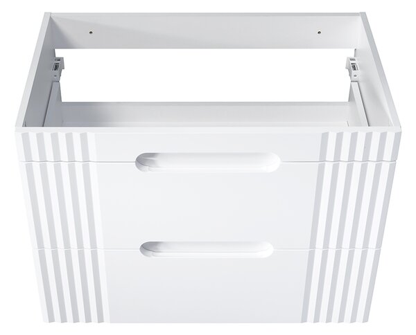 Kúpeľňová skrinka s umývadlom FIJI White U80/1 | 80 cm
