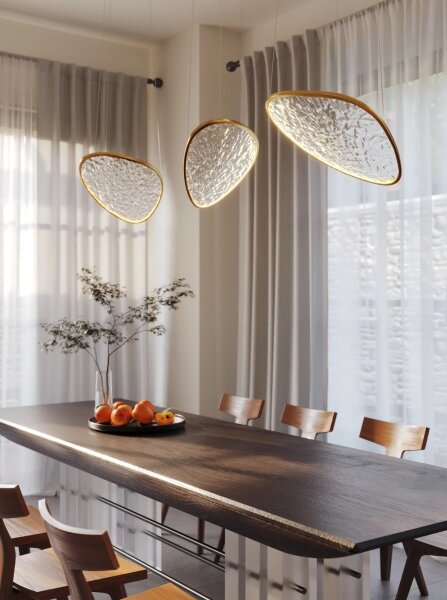 MAXLIGHT P0637D - LED závesný luster EMPIRE na lanku LED/17W/230V zlatá