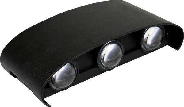 HÖFFTECH - LED Vonkajšie nástenné svietidlo UP&DOWN 6xLED/1W/230V IP65