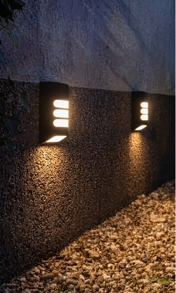 HÖFFTECH - LED solárne nástenné svietidlo LED/1,2V 200 mAh IP44
